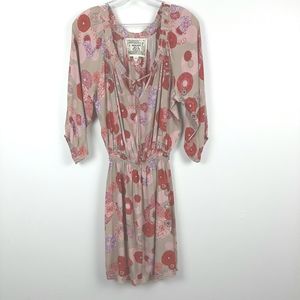 CHELSE & VIOLET|Geometric Floral Dress Sz Medium